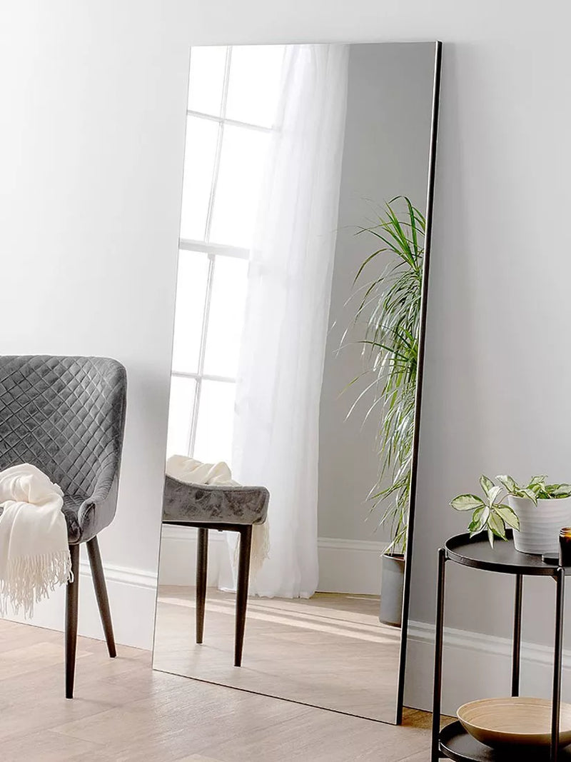 Yearn Delicacy Rectangular Wood Frame Leaner Mirror