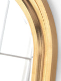 Yearn overmantel mirror bevelled edge wood frame 83x105cm (British brand)