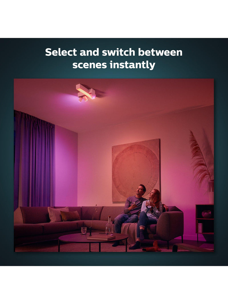 Philips Hue portable smart light with dimmer switch, H12.5x15cm, imported from the UK