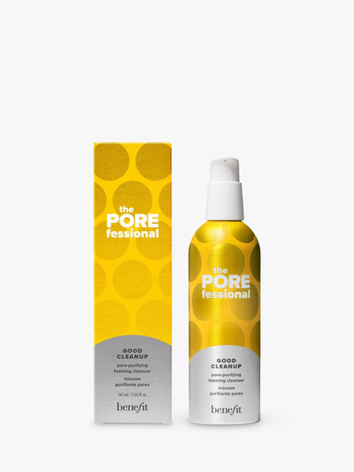John Lewis Benefit POREfessional Good Cleanup Face Foam Cleanser 147ml- Buy online at McGrocer