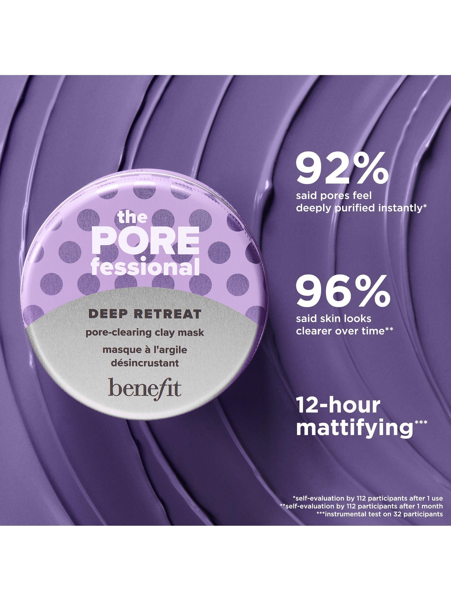 Benefit POREfessional Deep Retreat clay mask 30ml, imported from the UK