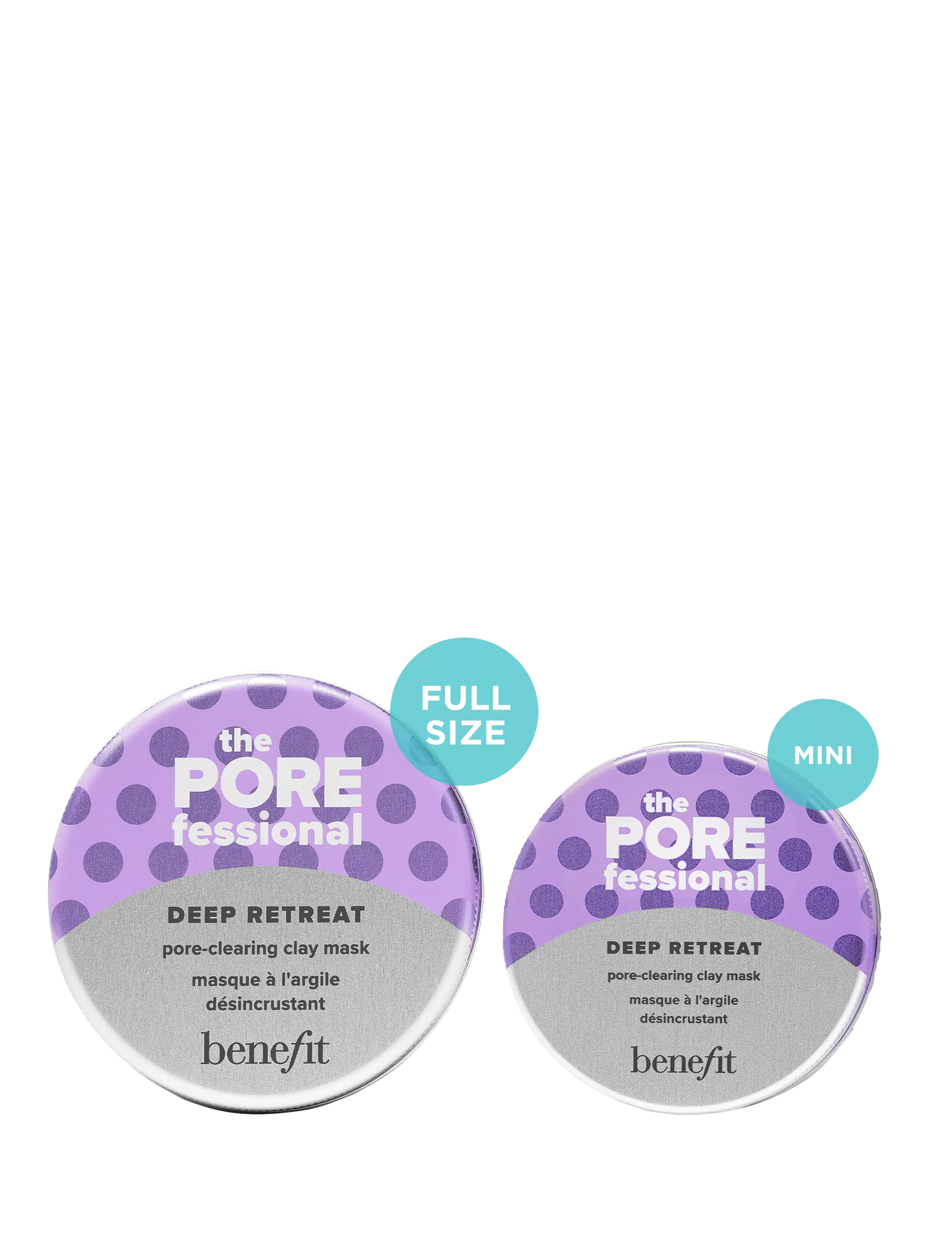 Benefit POREfessional Deep Retreat clay mask 75ml (British brand)