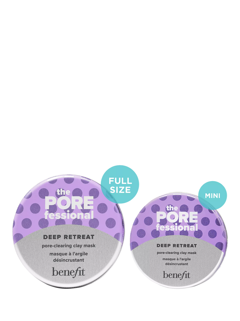 Benefit POREfessional Deep Retreat clay mask 75ml (British brand)