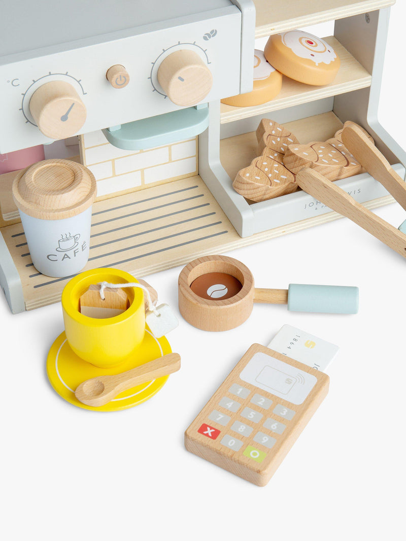 John Lewis wooden coffee shop toy (British brand)