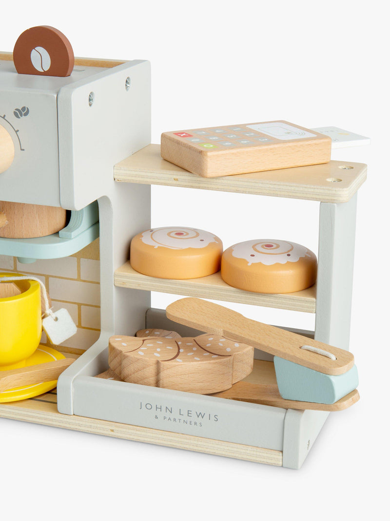 John Lewis wooden coffee shop toy (British brand)