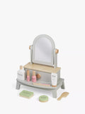 John Lewis wooden vanity table nine-piece pretend play set, UK version
