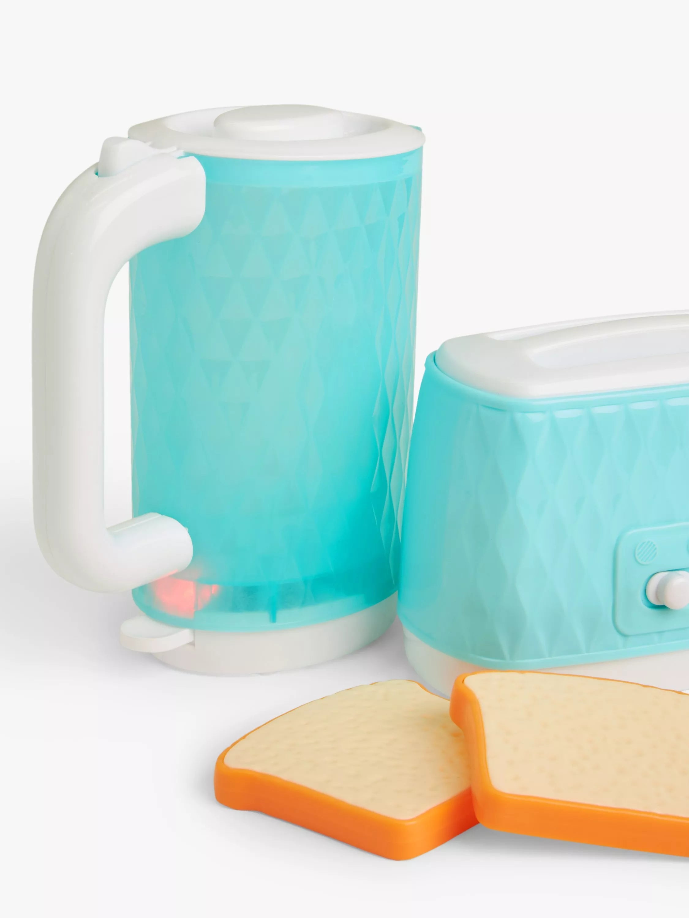 John Lewis toaster kettle play set, children's toy - British product