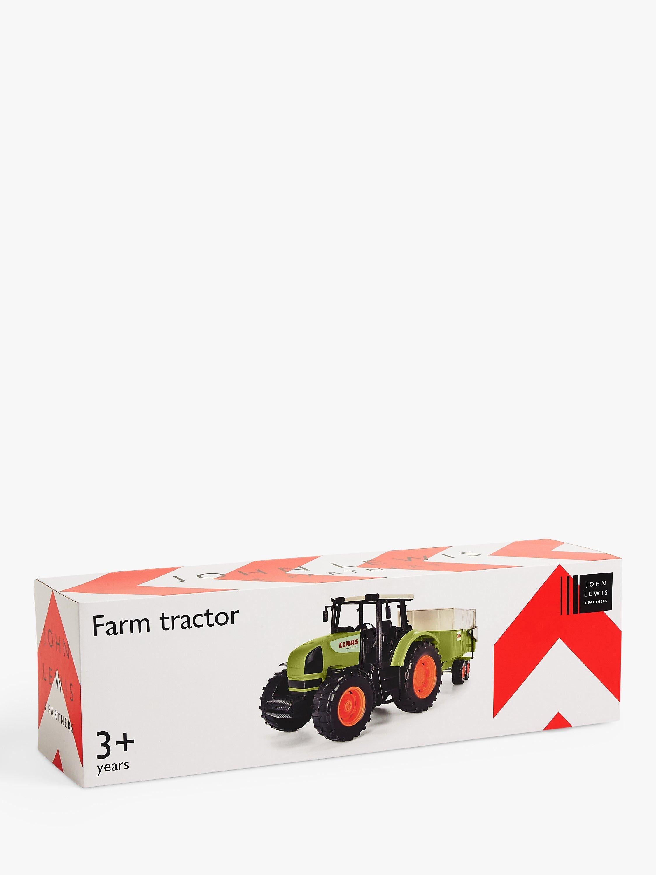 John Lewis farm tractor toy for imaginative play, UK version