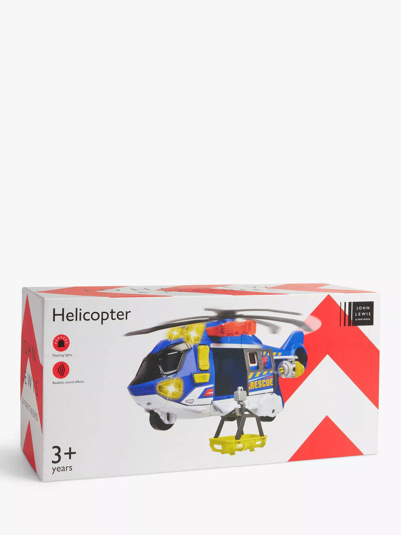 John Lewis Police Helicopter toy 14-inch, UK version