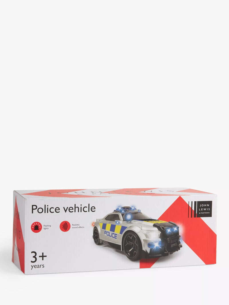 John Lewis large police car toy, UK version