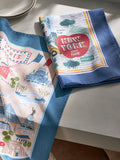 Ulster Weavers Paris Map Tea Towel 70x50cm, imported from the UK