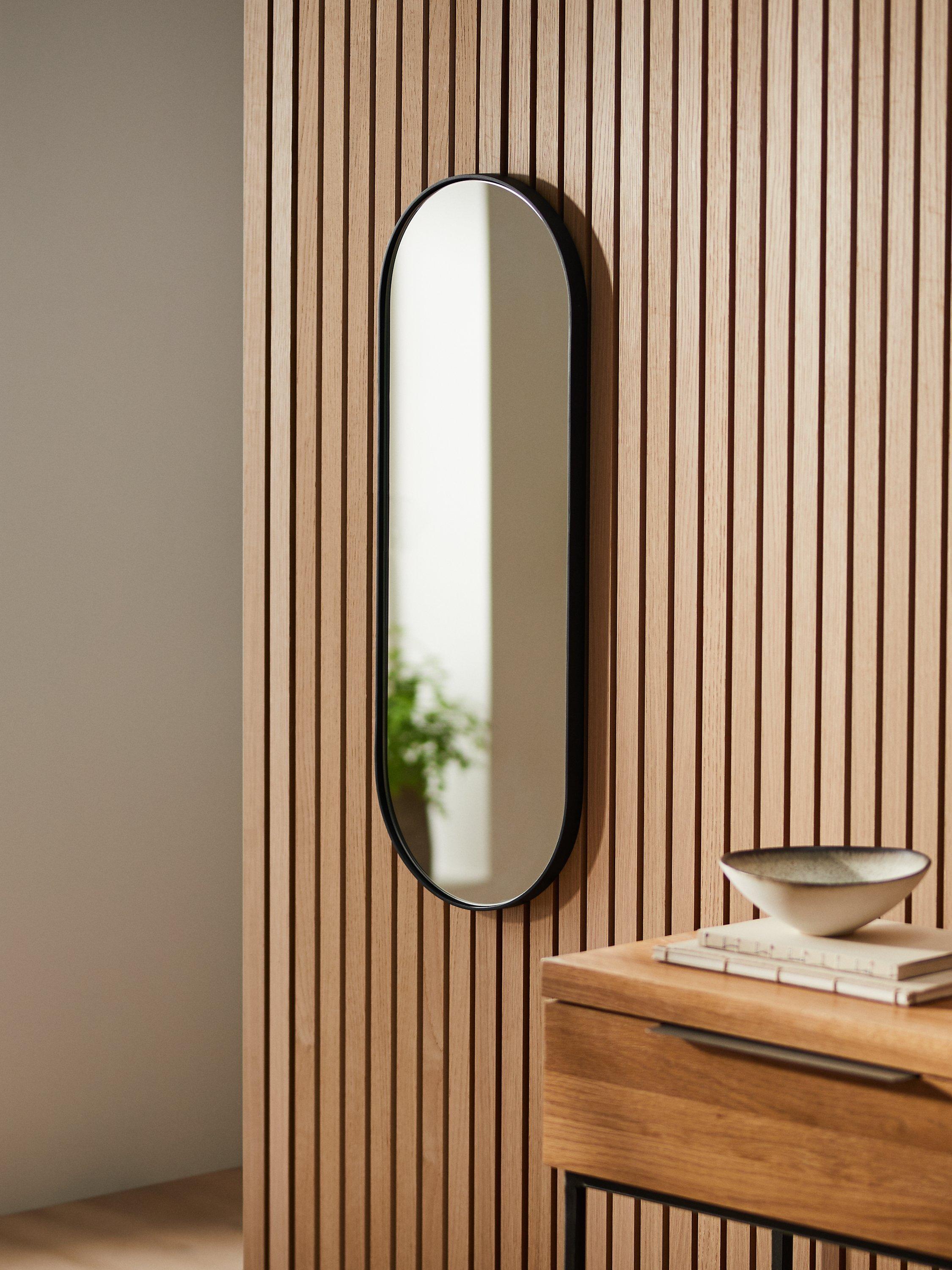 John Lewis Scandi lozenge mirror 78x28cm, UK version