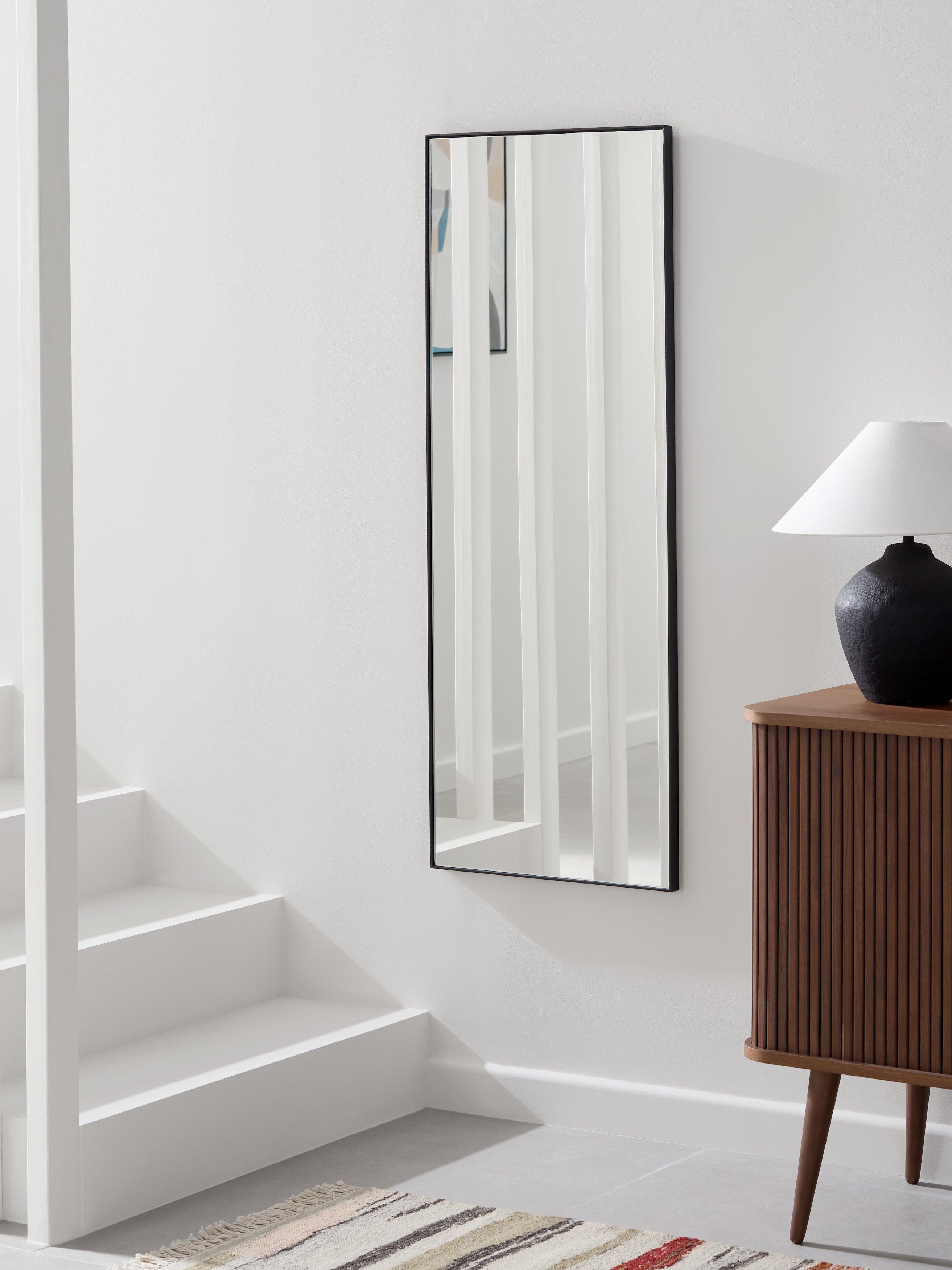John Lewis Scandi metal frame hall mirror 122x46cm (British brand)
