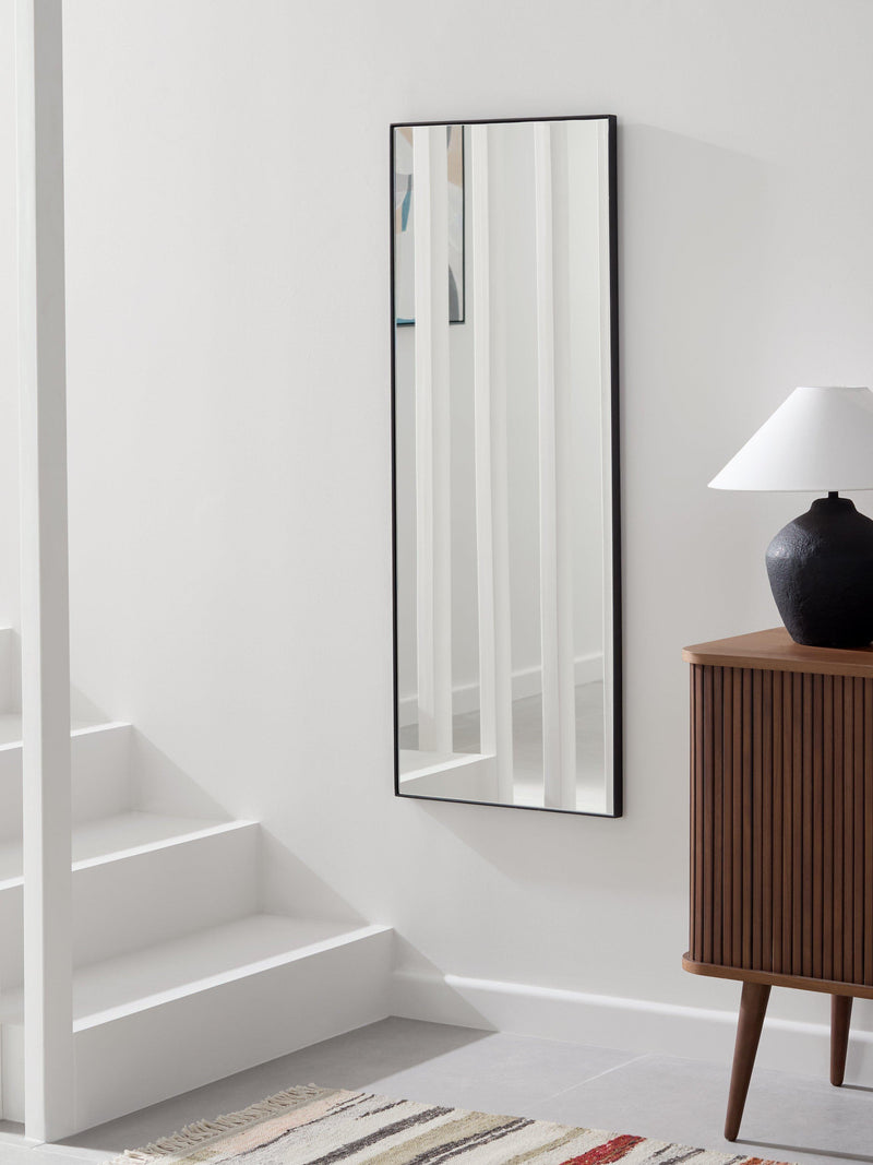 John Lewis Scandi metal frame hall mirror 122x46cm (British brand)