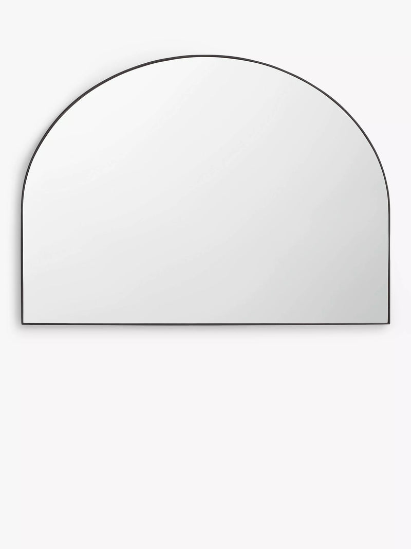 John Lewis Scandi metal overmantel mirror 76x102cm - British product