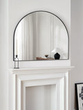 John Lewis Scandi metal overmantel mirror 76x102cm - British product