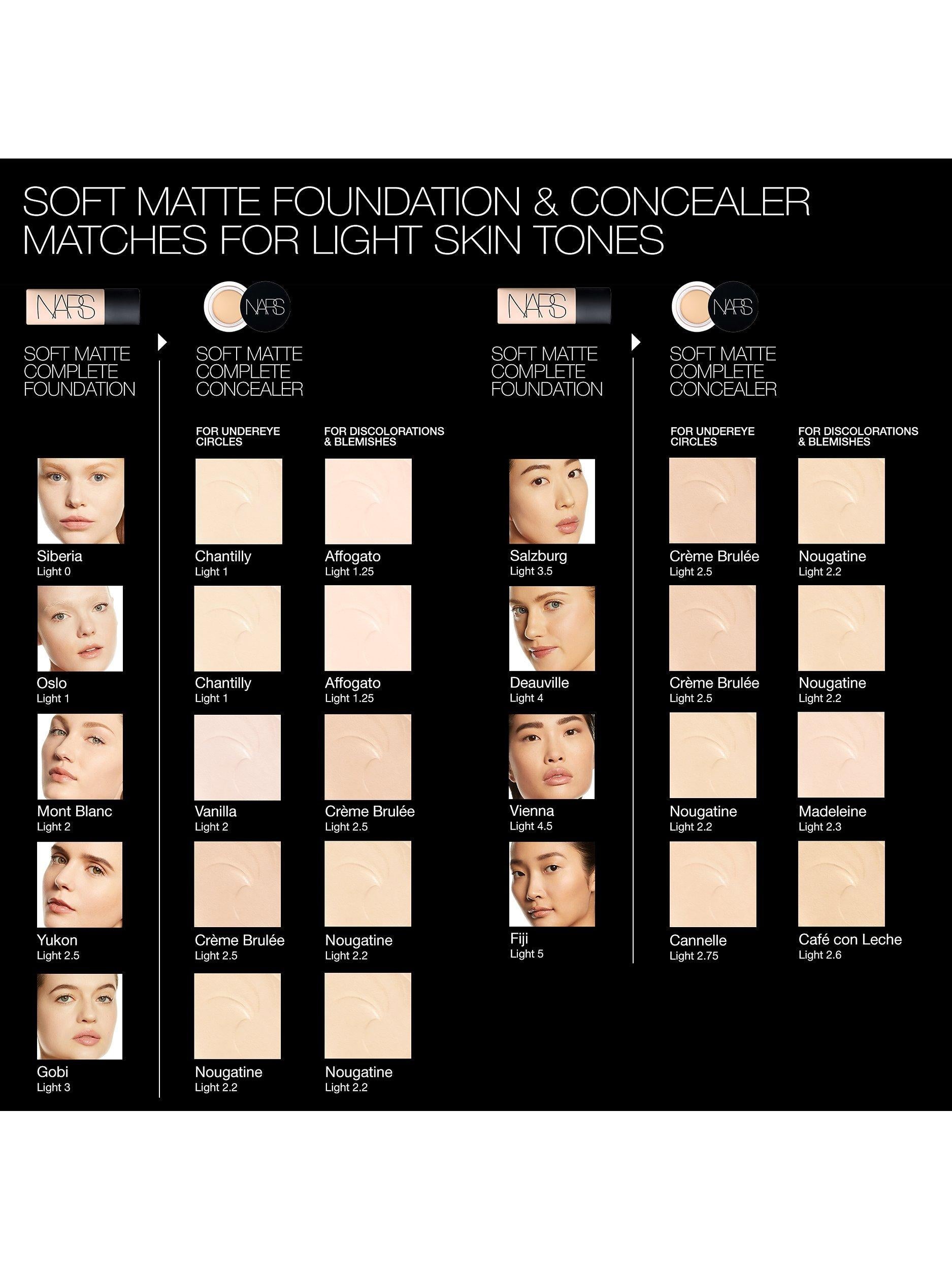 NARS Soft Matte Foundation 45ml (British brand)