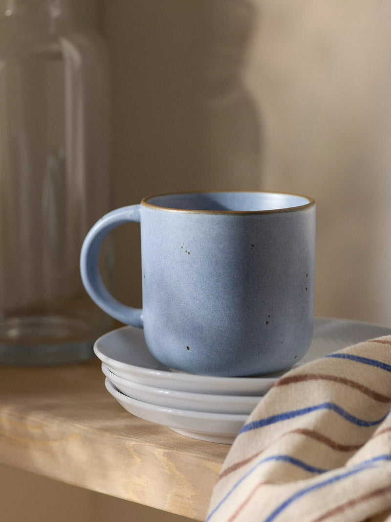 John Lewis stoneware mug soft speckle glaze 300ml - British product