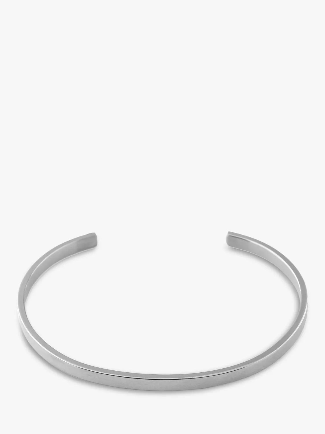 Orelia silver metal cuff bracelet, imported from the UK