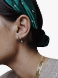 Orelia hoop earrings Swarovski crystal, imported from the UK