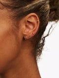 Orelia Swarovski stud and hoop earrings pack of 3 (British brand)
