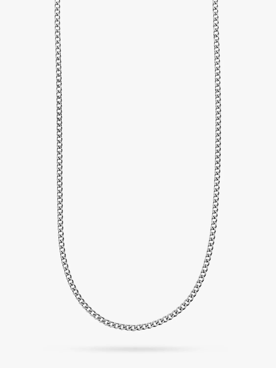 Orelia Fine Curb Chain Necklace