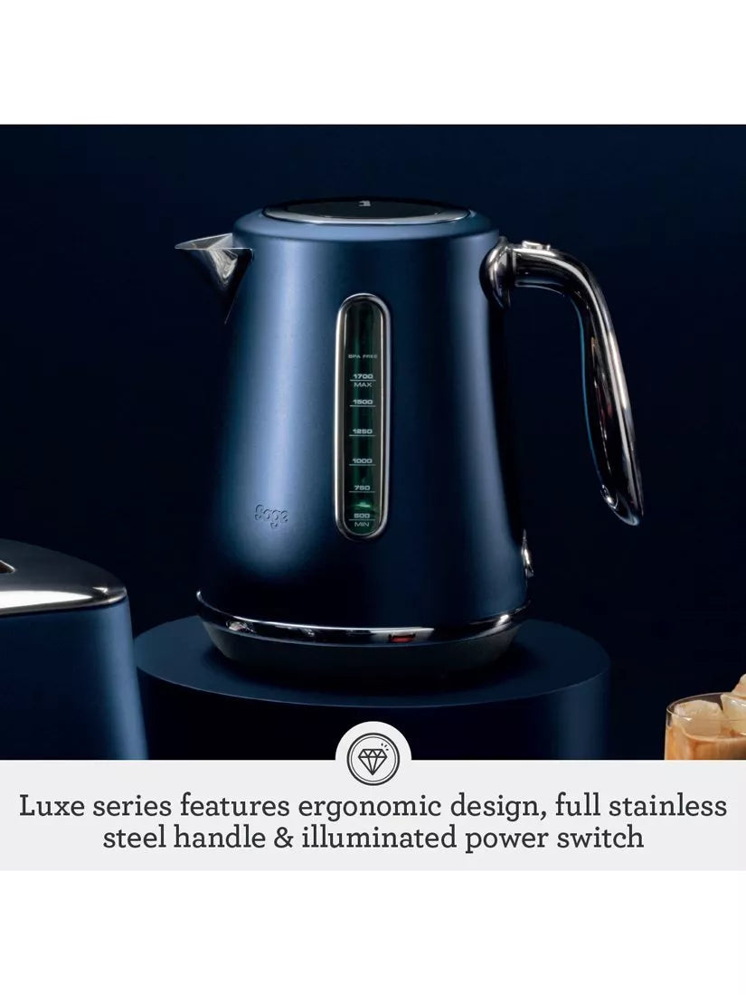 Sage Soft Top kettle 1.7L - British product