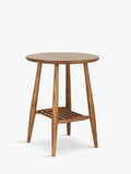 ercol Bellingdon solid ash occasional lamp table UK version