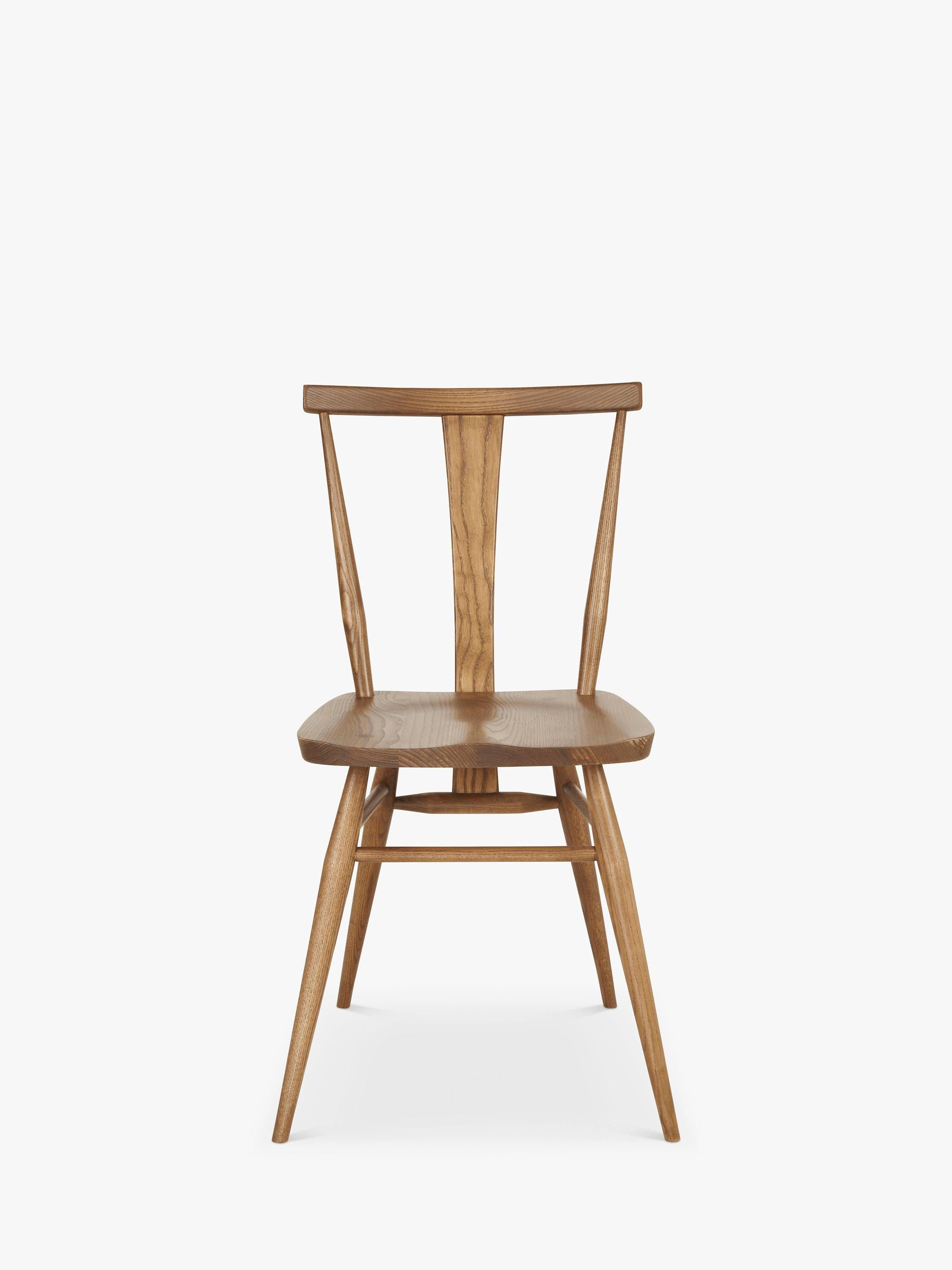 ercol Ashridge dining chair in solid ash matte finish - British product
