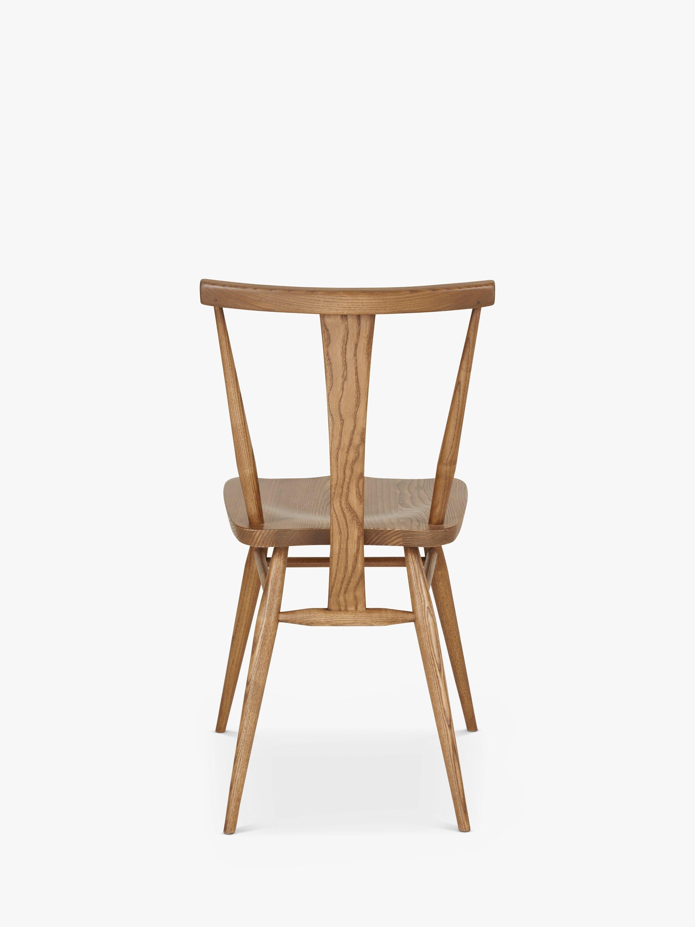 ercol Ashridge dining chair in solid ash matte finish - British product