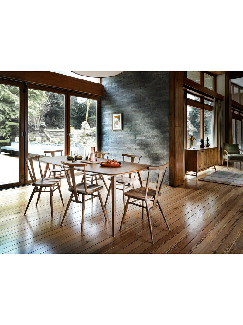 ercol Ashridge dining chair in solid ash matte finish - British product