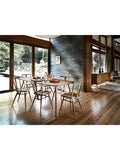 ercol Ashridge dining chair in solid ash matte finish - British product