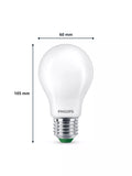 Philips Ultra Efficient 4W E27 LED bulb frosted, imported from the UK