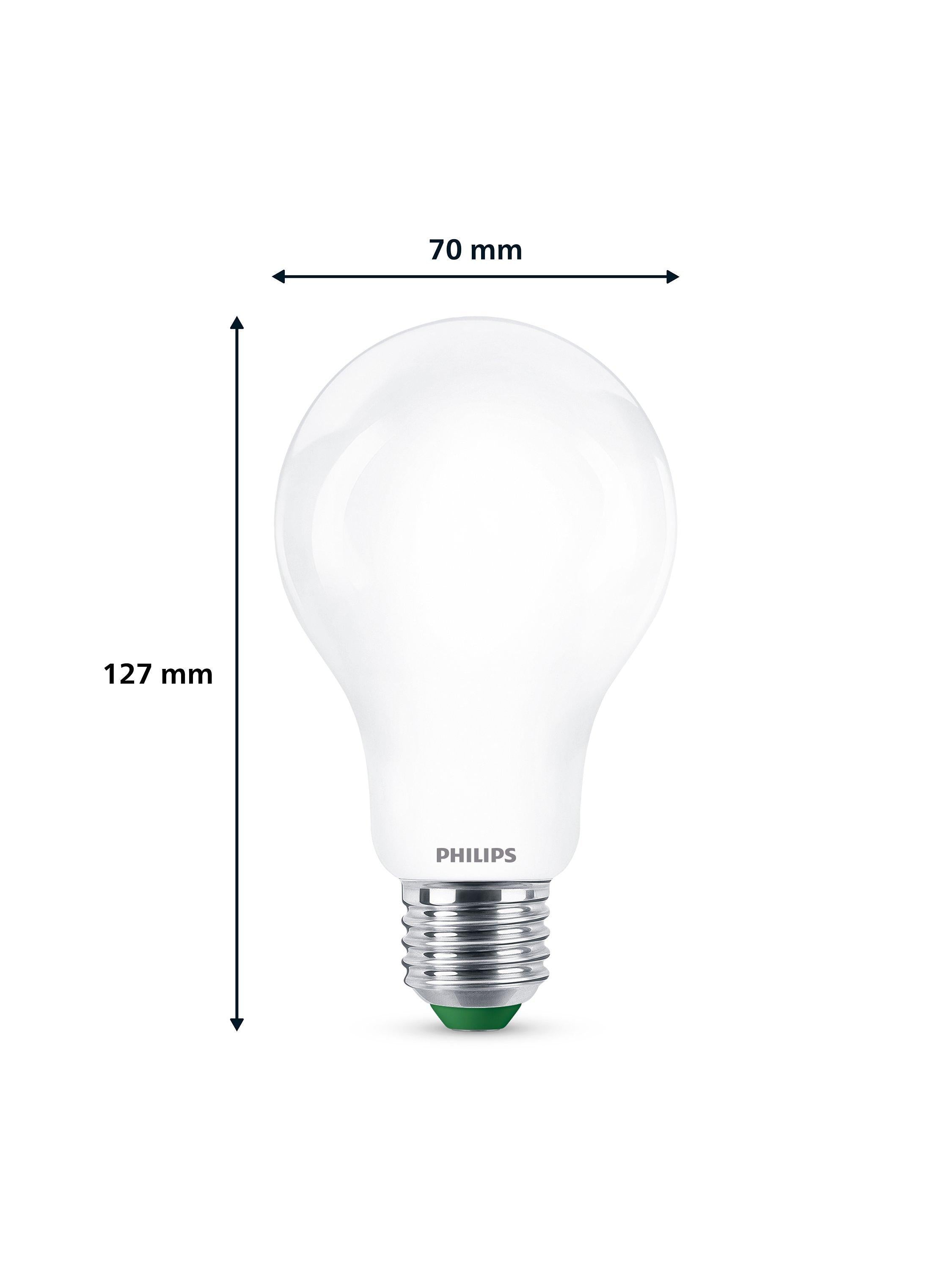 Philips Ultra Efficient LED bulb 7.3W E27 (British brand)