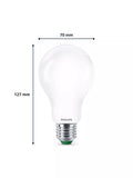 Philips LED bulb 7.3W E27 cool white frosted (British brand)