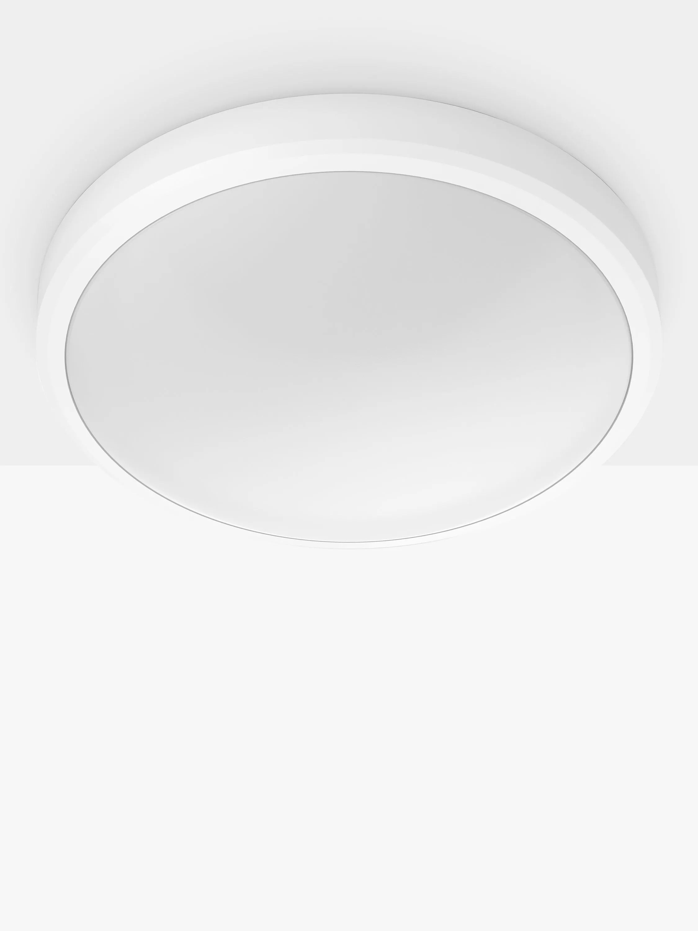 Philips Doris LED flush bathroom light white - British product