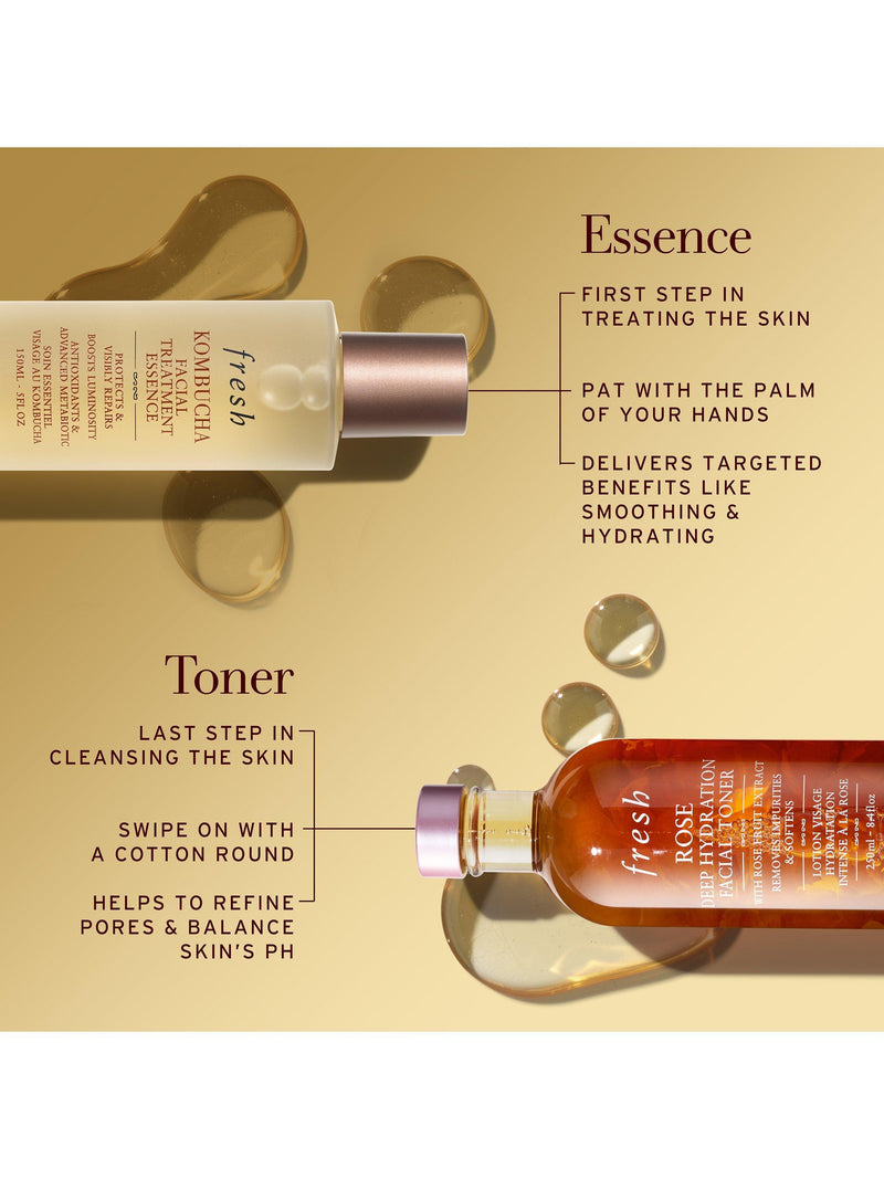 Fresh Kombucha Antioxidant Facial Treatment Essence 150ml - British product