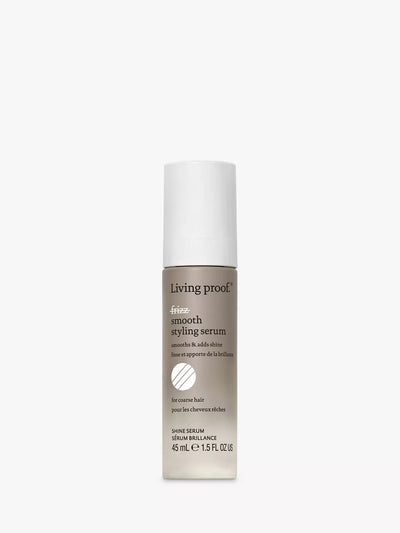 John Lewis Living Proof No Frizz Smooth Styling Serum Hair Serum 45ml- Buy online at McGrocer