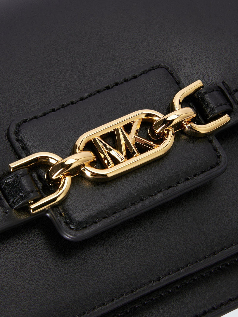 Michael Kors leather crossbody bag with slip pocket, imported from the UK