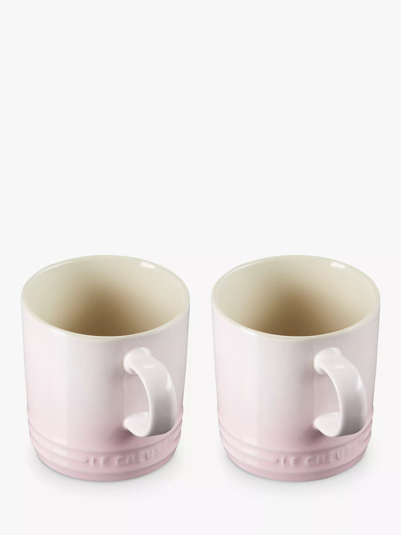 Le Creuset stoneware mugs set of 2 350ml, UK version