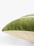 John Lewis Lea cushion with velvet block applique, UK version