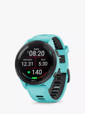 Garmin Forerunner 265 Wrist Heart Rate GPS Fitness Watch, Aqua/Black