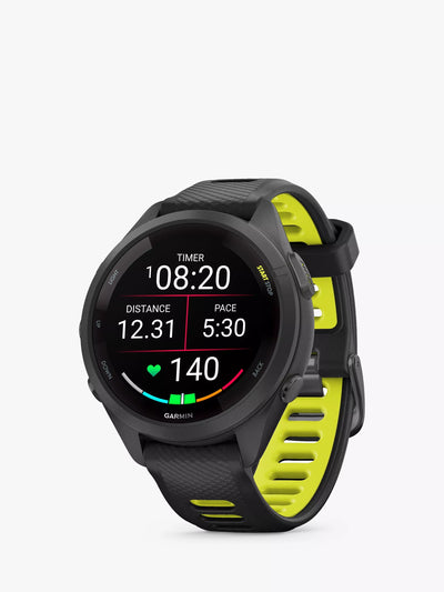 John Lewis Garmin Forerunner 265S Wrist Heart Rate GPS Fitness Watch, 42mm- Buy online at McGrocer