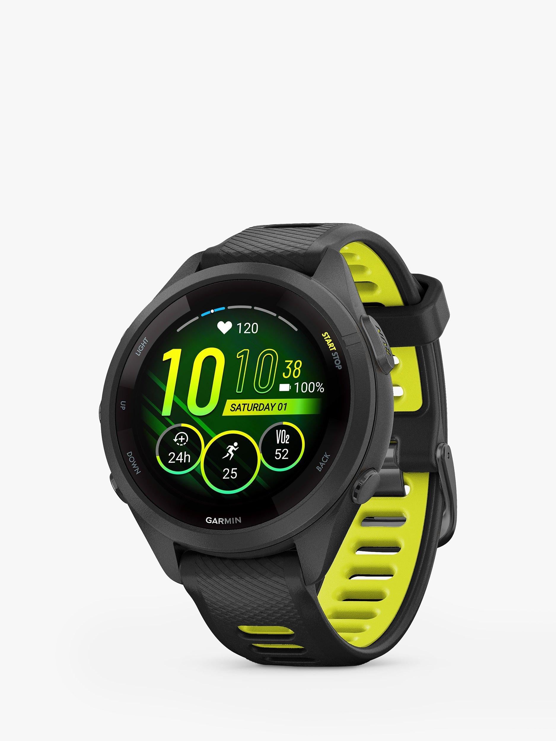 ساعة لياقة بدنية Garmin Forerunner 265S 42 مم - منتج بريطاني