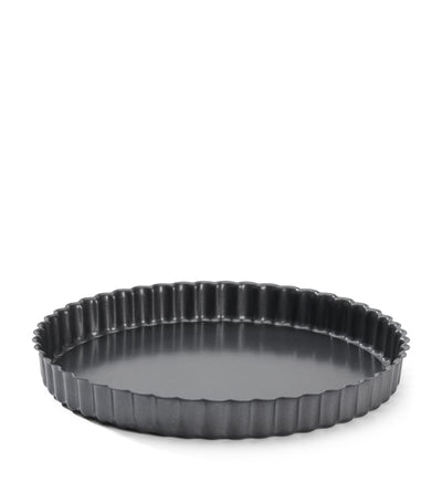 Harrods De Buyer Non-Stick Fluted Tart Mould 24cm- Buy online at McGrocer