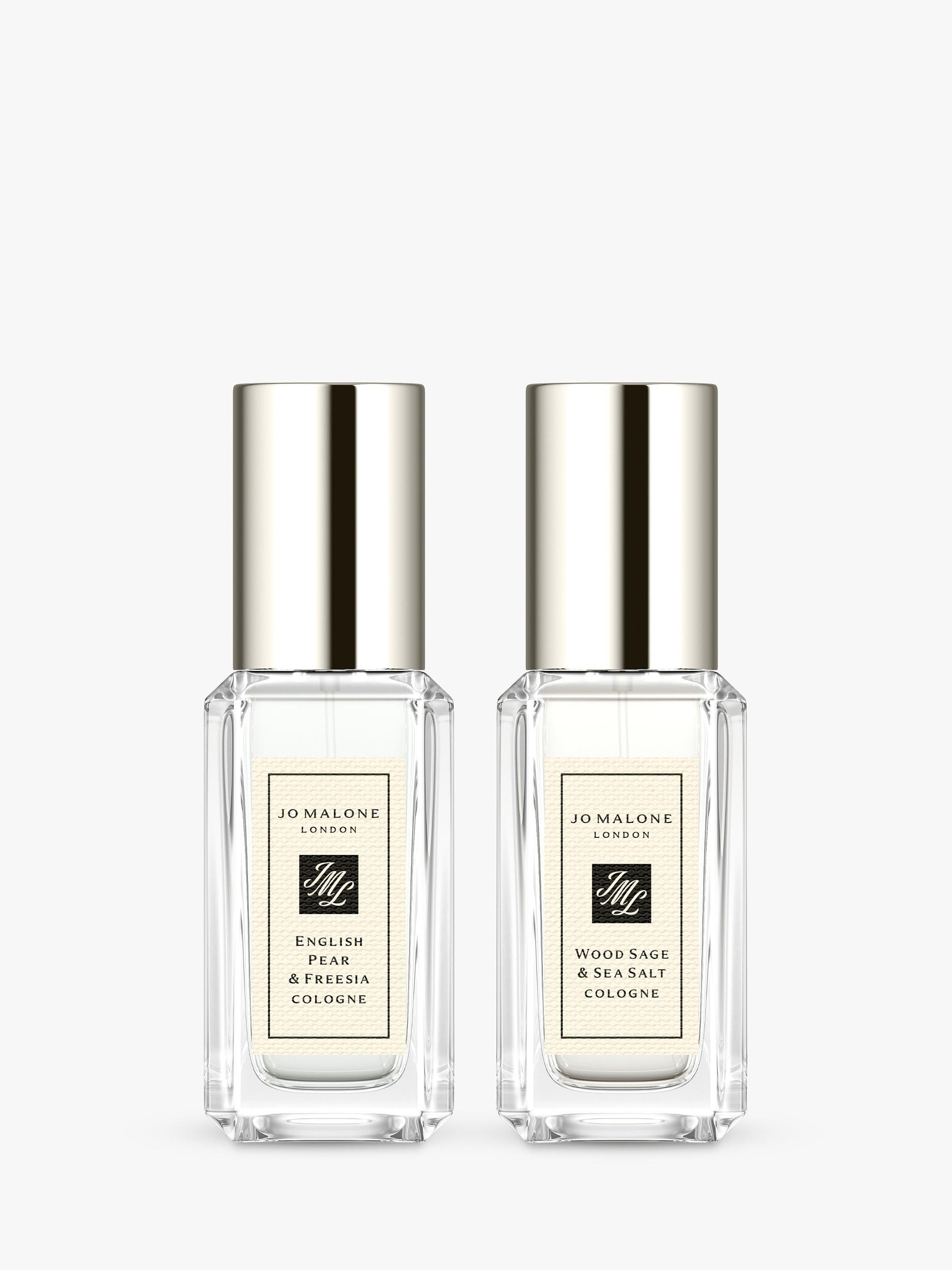 Travel-Size Cologne Duo Gift Set with English Pear & Freesia and Wood Sage & Sea Salt Scents 9ml