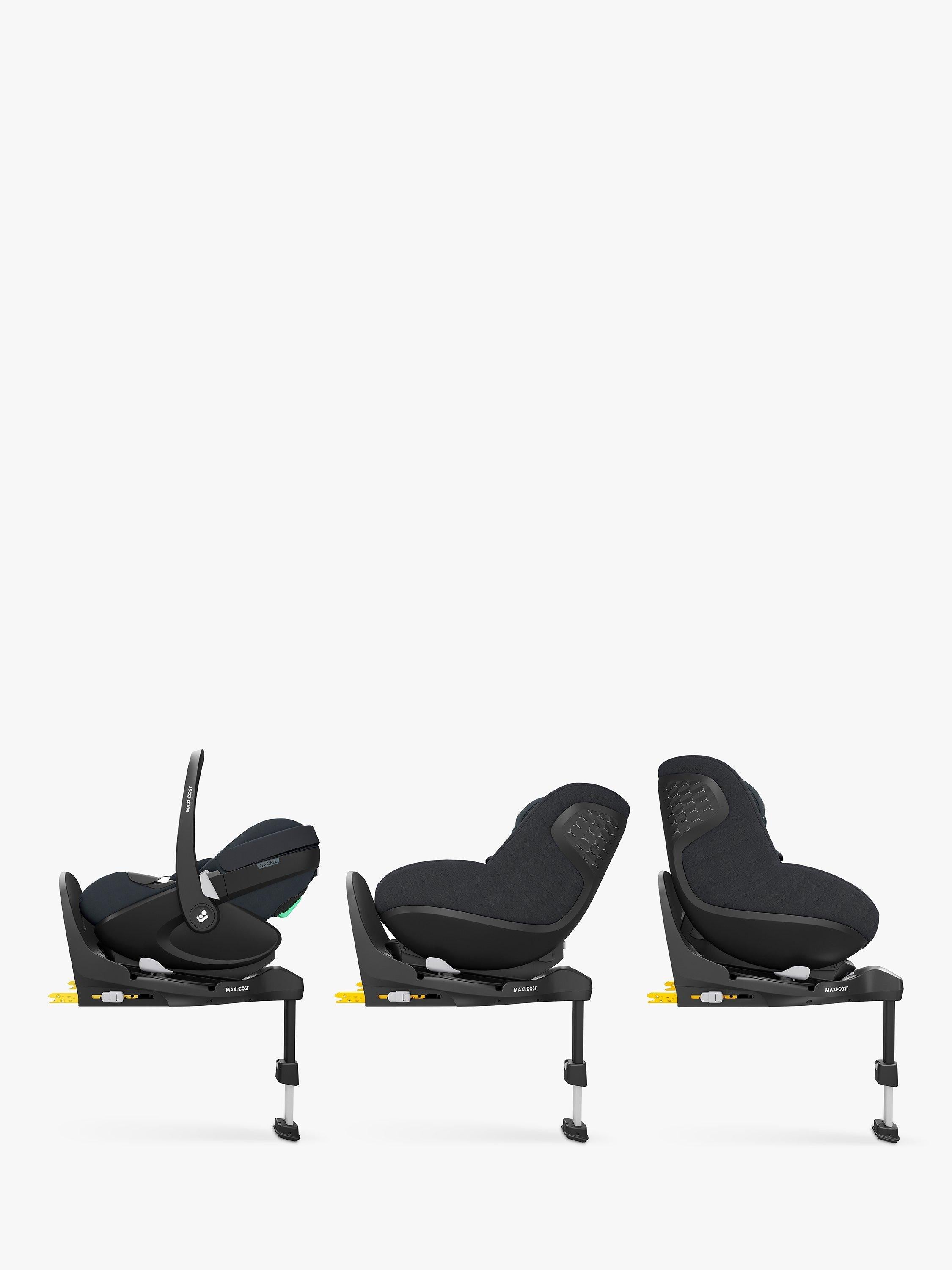 Maxi-Cosi rotating and sliding ISOFIX car seat base in black, imported from the UK