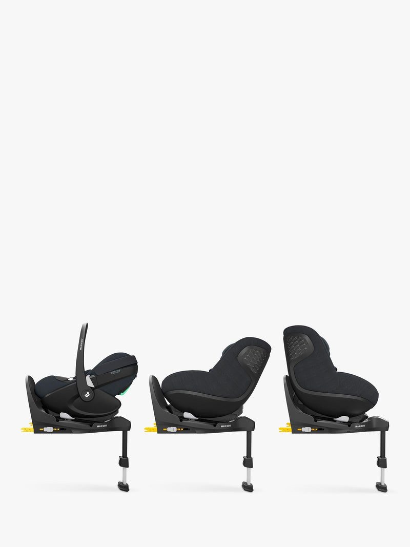 Maxi-Cosi rotating and sliding ISOFIX car seat base in black, imported from the UK