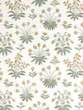 Wallpaper with Woodland Flower Print for Bedrooms