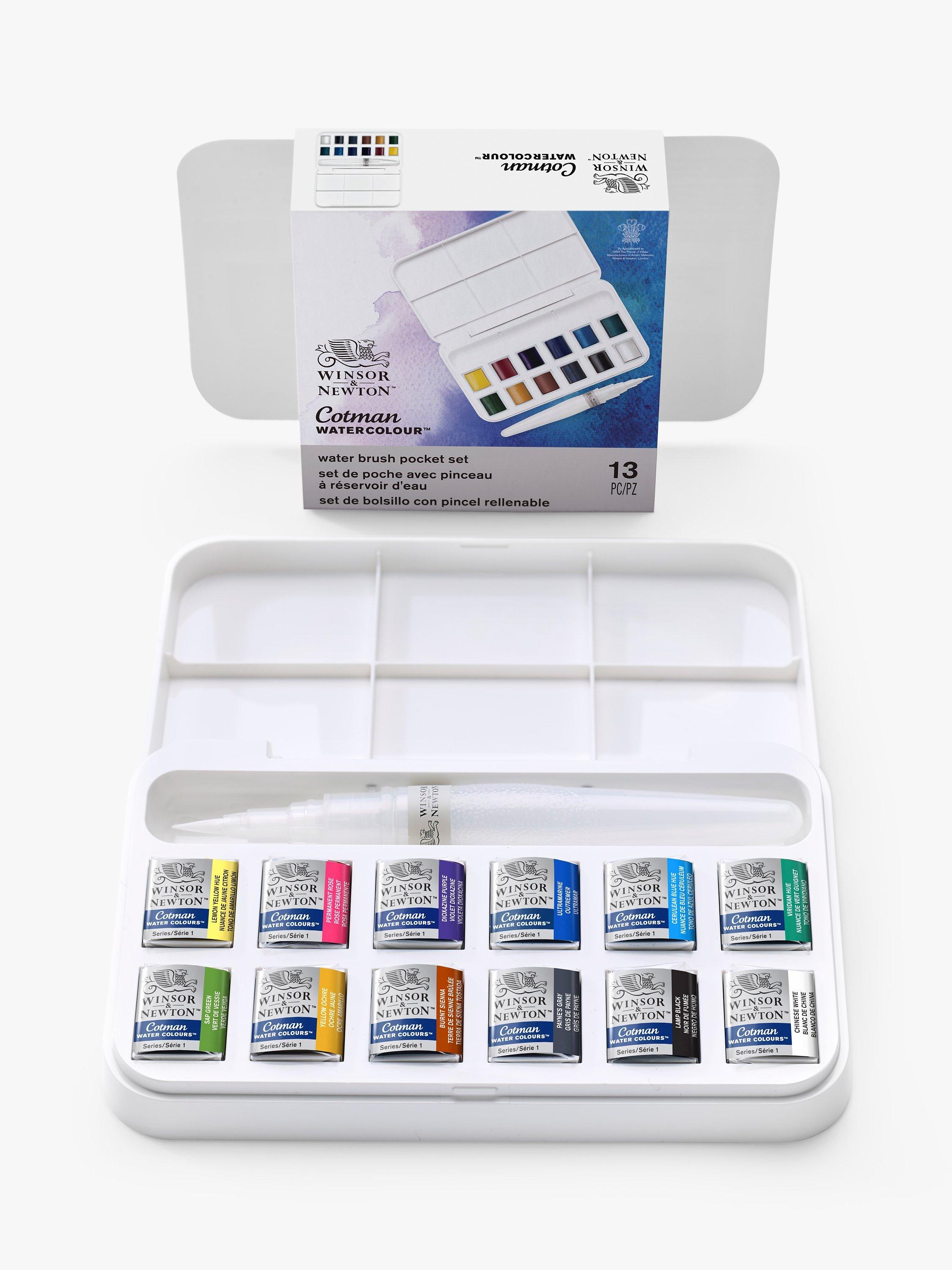Winsor & Newton Cotman watercolour set 12 pans, imported from the UK